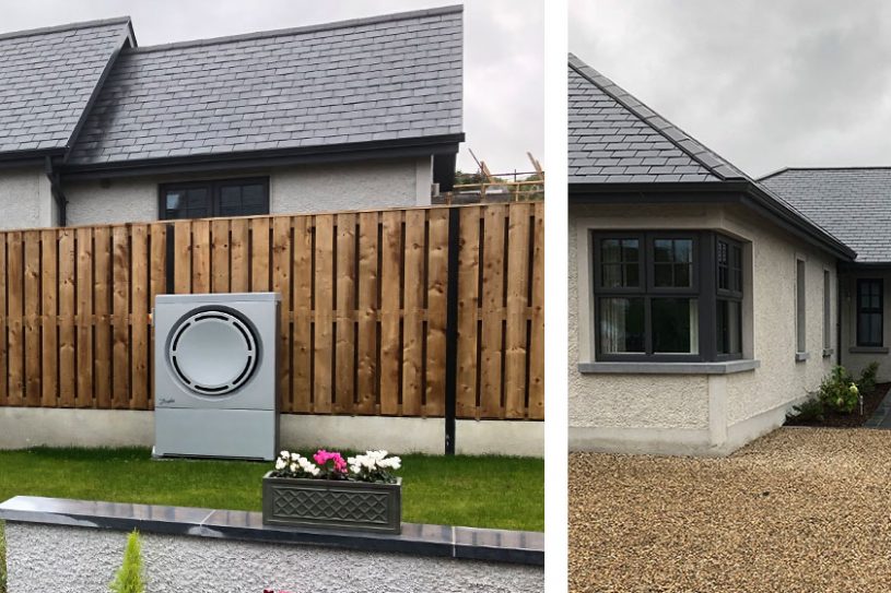 Beechwood Luxury Bungalow Development, Kilkenny 9KW Air To Water Heat